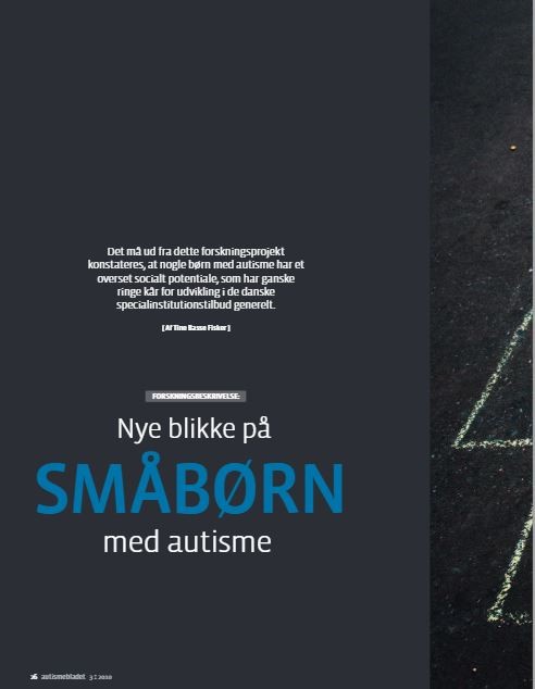 Tine Basse Fisker, nye blikke på småbørn med autisme